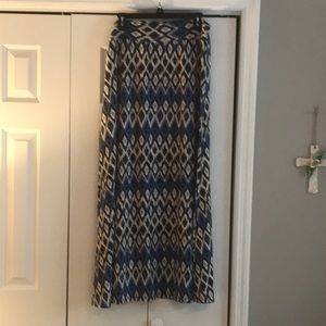 Long womens maxi skirt